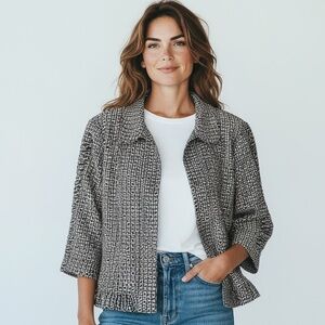 CJ BANKS - CROP JACKET - NEW WITH TAGS